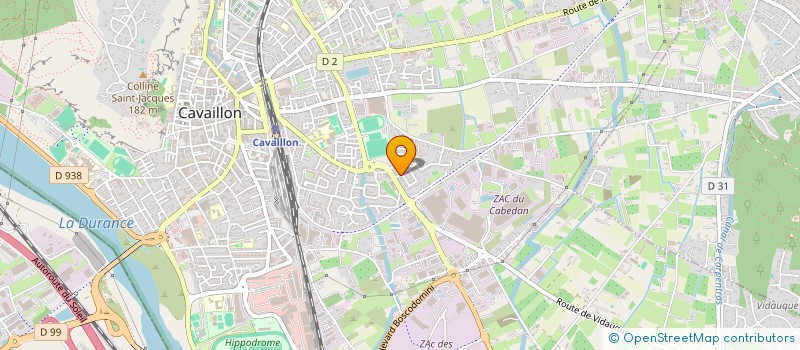 localisation de l'entreprise BOURSINI  CAVAILLON