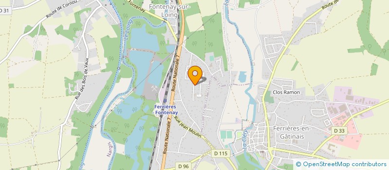 localisation de l'entreprise BOURSITELO à FONTENAY-SUR-LOING