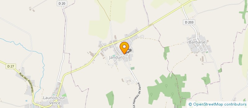 localisation de l'entreprise BOURT HOLDING PATRIMOINE  JANDUN