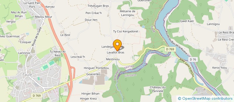 localisation de l'entreprise BOURVEN-MAGNIN  TAULE