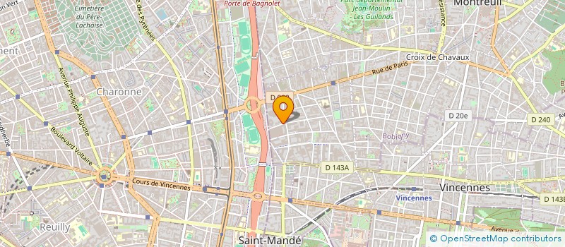 localisation de l'entreprise BOURVIL TRANSPORTS / GRANDE GILLES  MONTREUIL