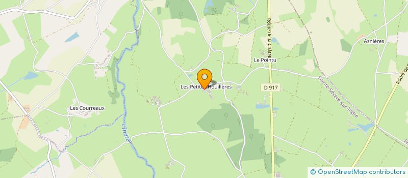 localisation de l'entreprise BOURY à SAINTE-SEVERE-SUR-INDRE
