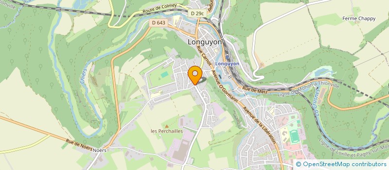 localisation de l'entreprise BOUS ANTOINE  ALLONDRELLE-LA-MALMAISON