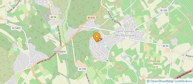 localisation de l'entreprise BOUSCAREN IMMOBILIER  MONTPELLIER