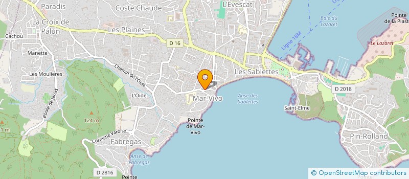 localisation de l'entreprise BOUSCARLETO à LA SEYNE-SUR-MER