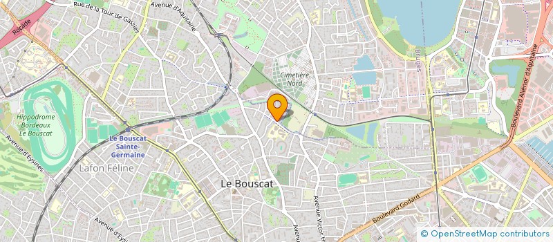 localisation de l'entreprise BOUSCATAISE DES ANCOLIES  LE BOUSCAT