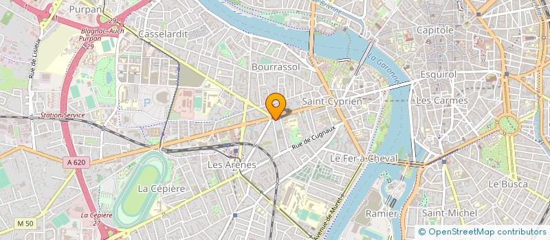 localisation de l'entreprise BOUSCH FRERES à TOULOUSE