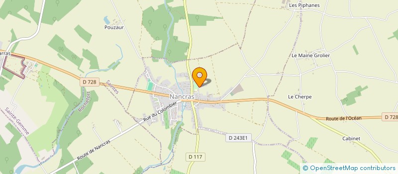 localisation de l'entreprise BOUSELAND  NANCRAS