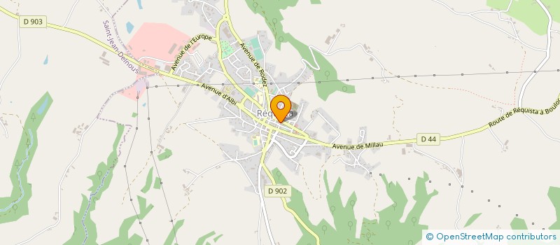 localisation de l'entreprise BOUSQUET AMBULANCES  REQUISTA