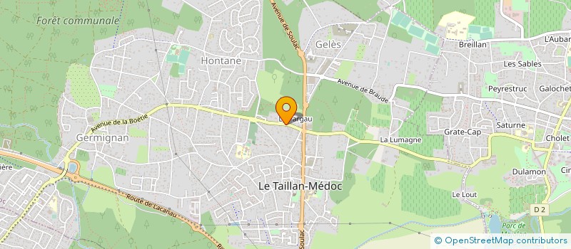 localisation de l'entreprise BOUSQUET CAFES MOGY à LE TAILLAN MEDOC