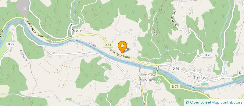 localisation de l'entreprise BOUSQUET - CALVET  CADIX