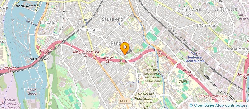 localisation de l'entreprise BOUSQUET TRAVERS à TOULOUSE