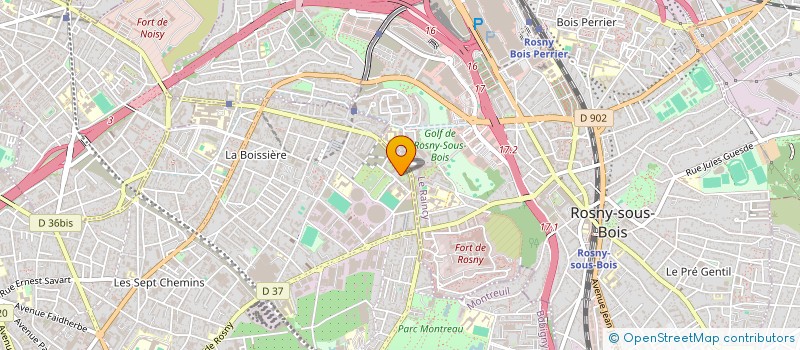 localisation de l'entreprise BOUSSADA FISH à MONTREUIL