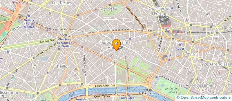 localisation de l'entreprise BOUSSAGEON-GUITARD-PHILIPPON  PARIS