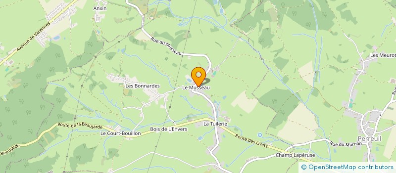 localisation de l'entreprise BOUSSARD DE LA CHAPELLE à BEAUNE