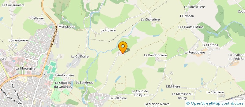 localisation de l'entreprise BOUSSEAU ENERGIE  CHANVERRIE