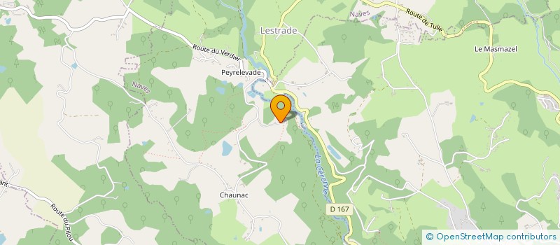 localisation de l'entreprise BOUSSEYROUX BRICE à NAVES