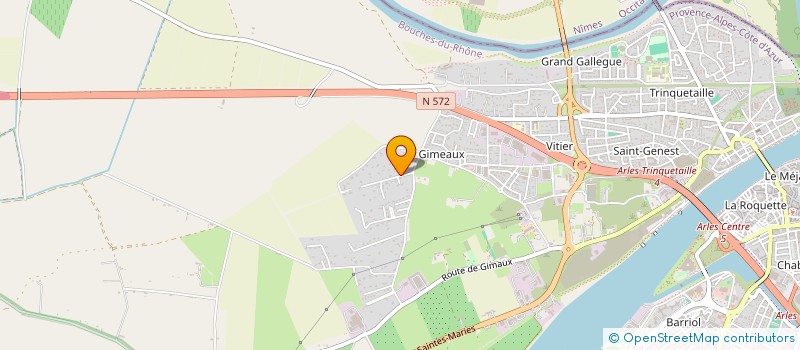 localisation de l'entreprise BOUSSI à ARLES
