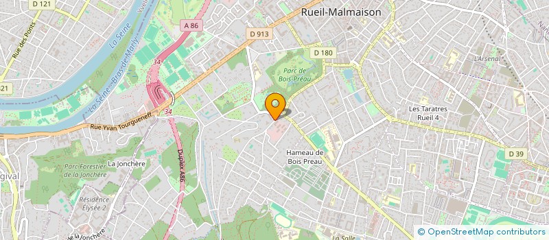 localisation de l'entreprise BOUSSOLE à RUEIL-MALMAISON