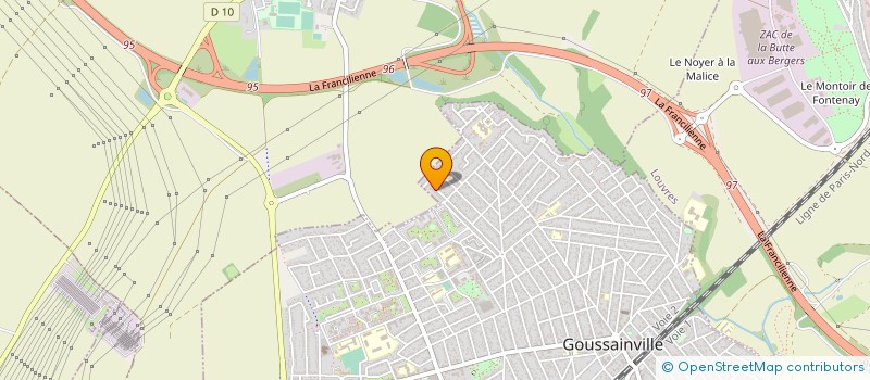 localisation de l'entreprise BOUSTT EXPRESS à GOUSSAINVILLE