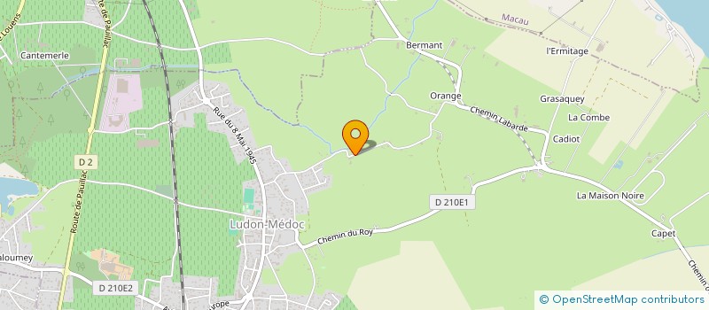 localisation de l'entreprise BOUT A BEY  LUDON-MEDOC