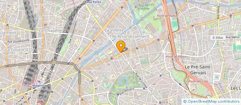 localisation de l'entreprise BOUT CHOU LAND  PARIS