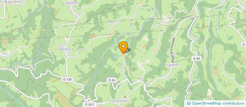 localisation de l'entreprise BOUT D'CHEMIN  ESCONNETS