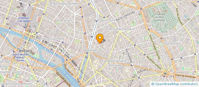 localisation de l'entreprise BOUT D'ESSAI  PARIS