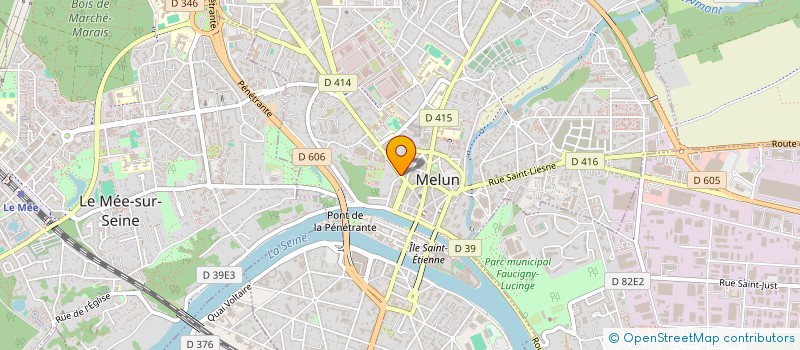 localisation de l'entreprise BOUT DE CHOUX à MELUN