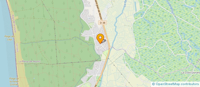 localisation de l'entreprise BOUT DE SUC  LA BARRE-DE-MONTS