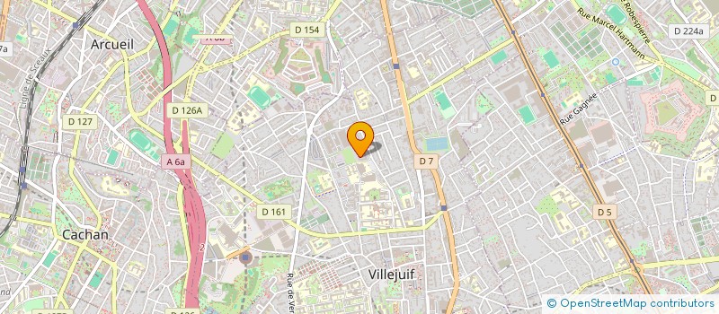 localisation de l'entreprise BOUTALECO  VILLEJUIF