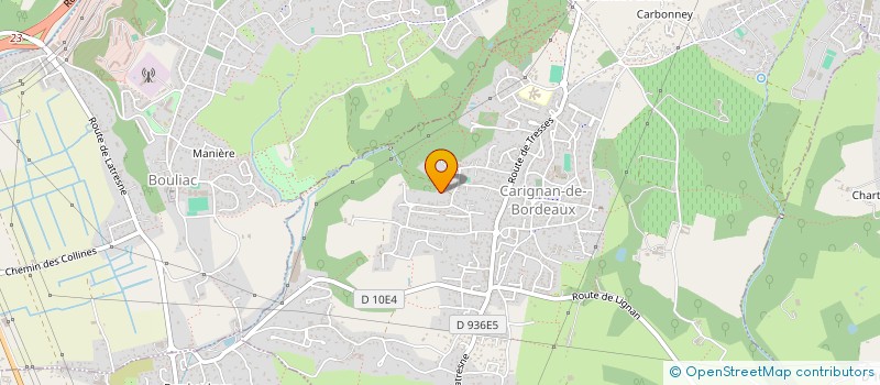 localisation de l'entreprise BOUTANG  CARIGNAN-DE-BORDEAUX