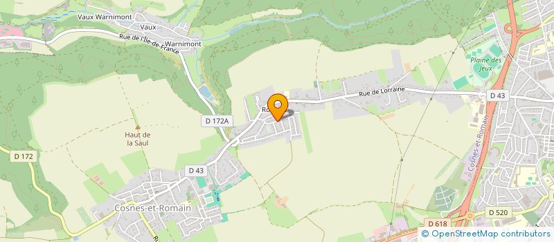 localisation de l'entreprise BOUTAYEB-MNL  COSNES-ET-ROMAIN