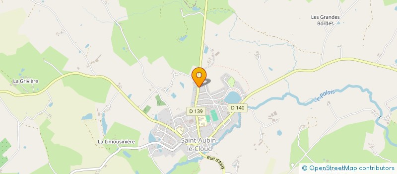 localisation de l'entreprise BOUTBOUT  SAINT-AUBIN-LE-CLOUD