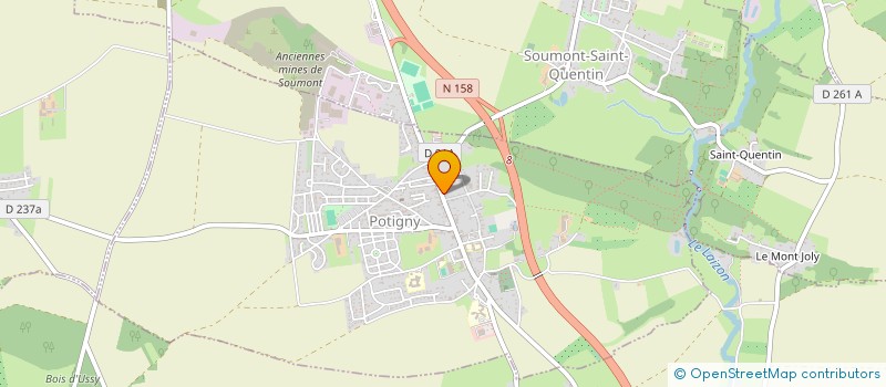 localisation de l'entreprise BOUTBOUT  POTIGNY