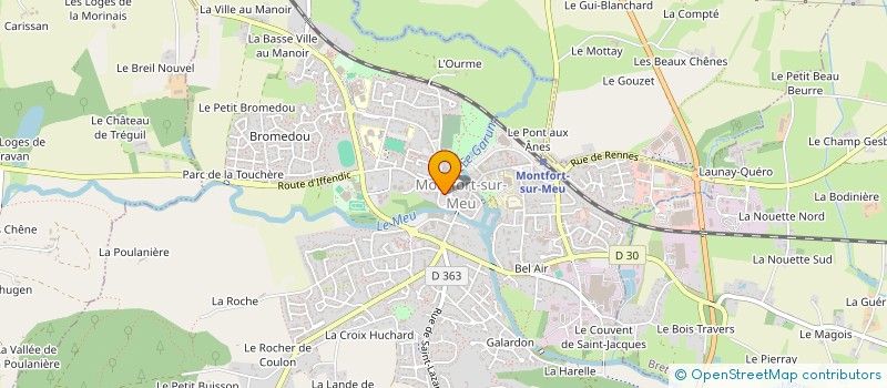 localisation de l'entreprise BOUTE - COTTIN IMMOBILIER  MONTFORT-SUR-MEU