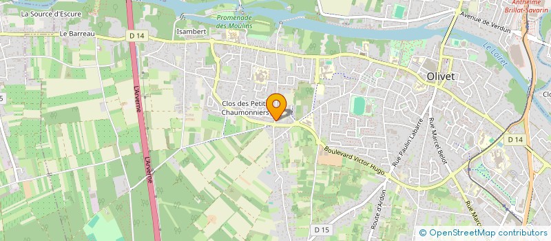 localisation de l'entreprise BOUTECH  ORLEANS