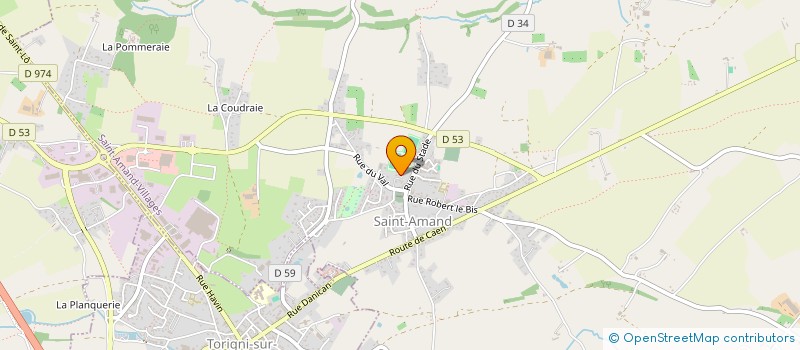 localisation de l'entreprise BOUTEILLER ROUF  TORIGNY-LES-VILLES