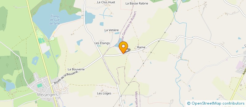 localisation de l'entreprise BOUTELEC à EVRON