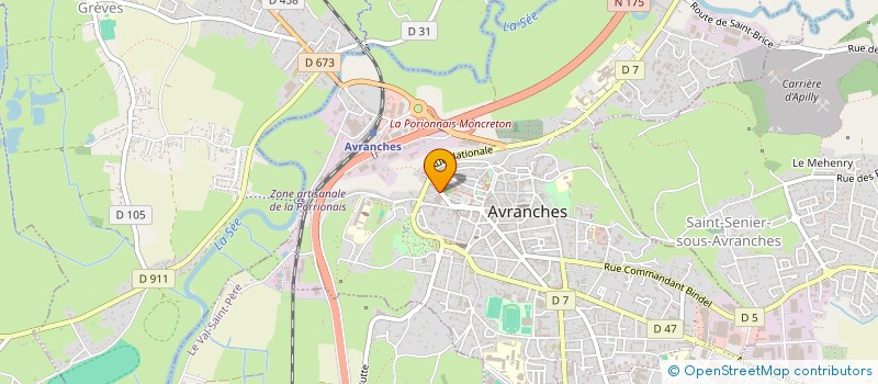 localisation de l'entreprise BOUTELOUPDIAG  AVRANCHES