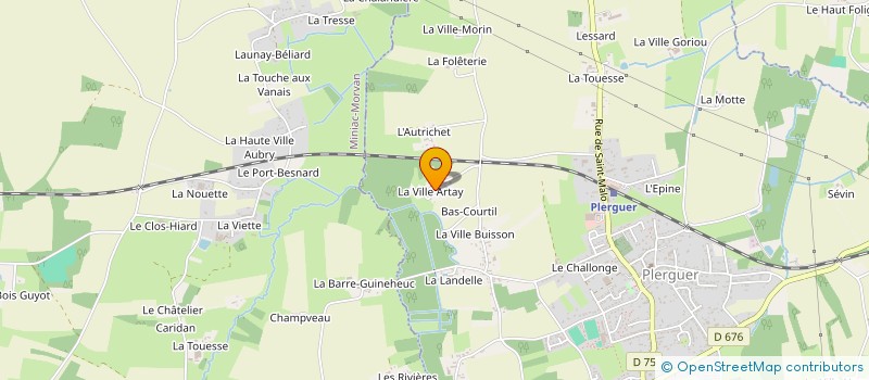 localisation de l'entreprise BOUTEMY MENUISERIE à LE TRONCHET