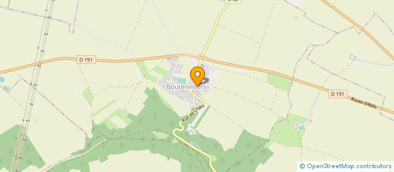 localisation de l'entreprise BOUTER MACONNERIE  BOUTERVILLIERS