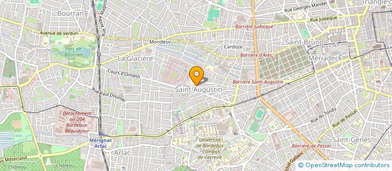 localisation de l'entreprise BOUTET IMMO GESTION  BORDEAUX