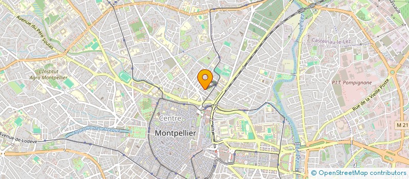 localisation de l'entreprise BOUTET LAGARDE IMMOBILIER à MONTPELLIER