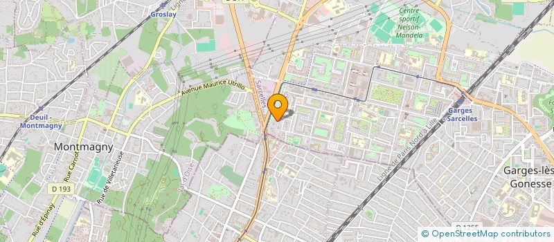 localisation de l'entreprise BOUTGJOUFT 2FR à SARCELLES