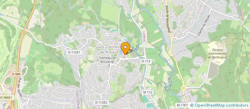 localisation de l'entreprise BOUTHEMY  SAINT-CLEMENT-DE-RIVIERE