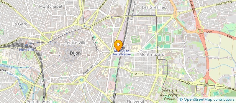 localisation de l'entreprise BOUTHIER-MINET  DIJON