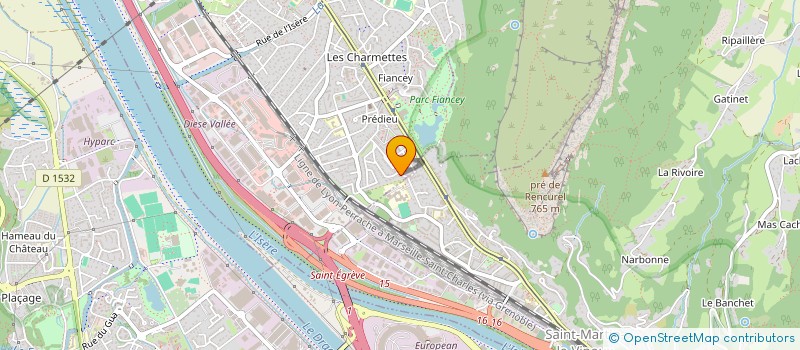 localisation de l'entreprise BOUTI - BOTTESI  SAINT-EGREVE