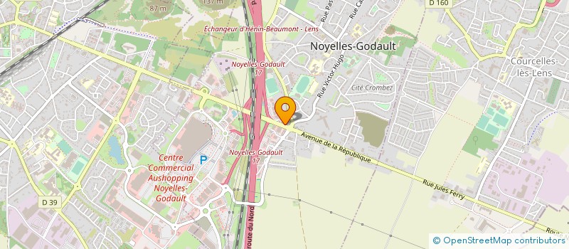 localisation de l'entreprise BOUTIC CUIR à NOYELLES-GODAULT