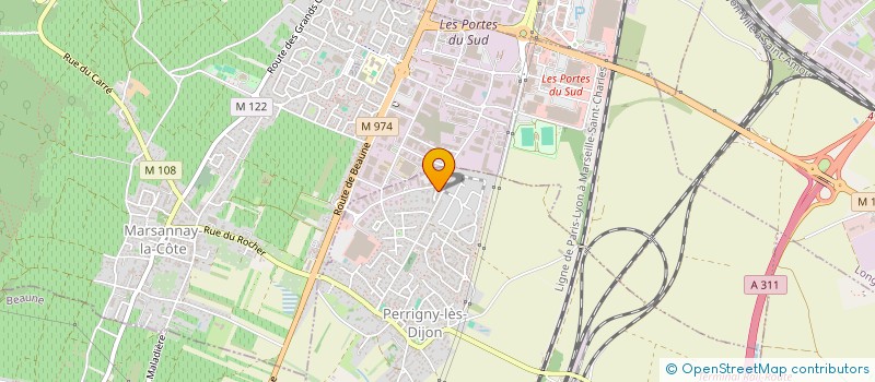 localisation de l'entreprise BOUTICWEB21  PERRIGNY-LES-DIJON